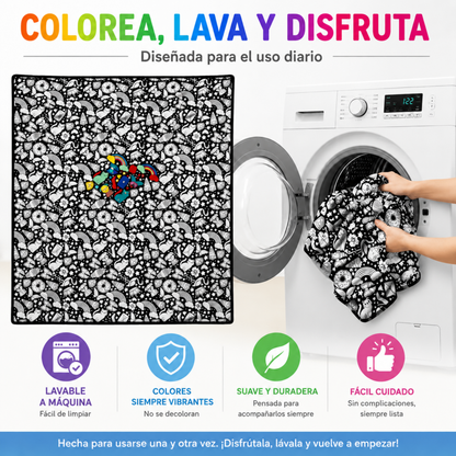 Manta Mágica Reutilizable para Colorear