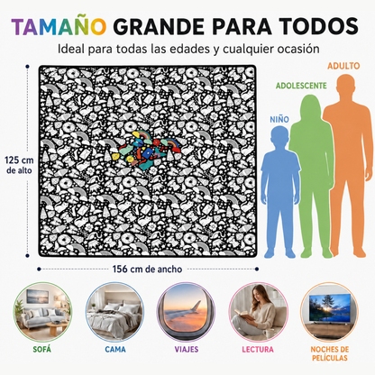 Manta Mágica Reutilizable para Colorear